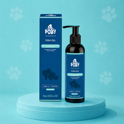 Kedi ve Köpekler için Balık Yağı (Omega 3 & 6 İçerikli Deri, Tüy, Eklem ve Kalp Sağlığı Destekleyici)