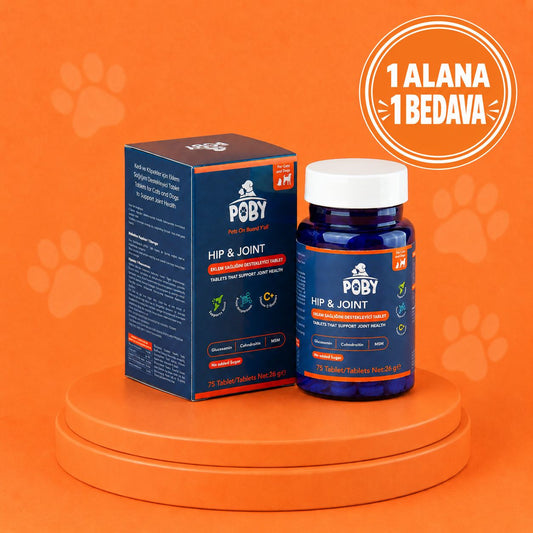 Kedi ve Köpekler İçin Eklem Sağlığını Destekleyici Hip&Joint Tablet